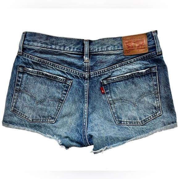 Levi's Pants - Levi's 501 White Oak Cone Denim Shorts Size 27